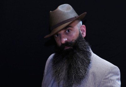 Las barbas y bigotes más extravagantes reunidos en un concurso