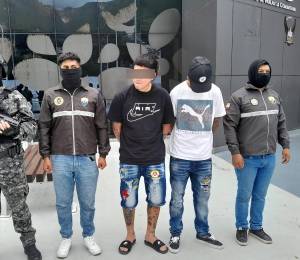 Fotografía de los detenidos en el operativo Atlas-124.