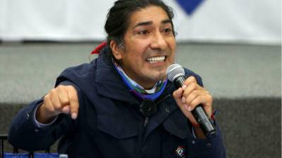Yaku Pérez se opone a la instalación de radar contra el narcotráfico en Montecristi Yaku Pérez se opone a la instalación de radar contra el narcotráfico en Montecristi