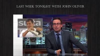 El comediante John Oliver se burl&oacute; de Rafael Correa en su programa