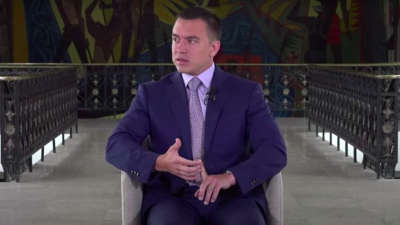 Daniel Noboa reacciona a los resultados electorales en la Sierra y denuncia amenazas contra votantes 