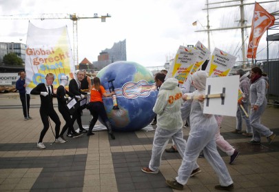 Constantes manifestaciones contra la cumbre G20