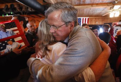 Escenas de Iowa durante las elecciones presidenciales