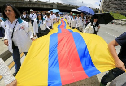 La &quot;Marcha por la paz&quot; se toma las calles de Colombia