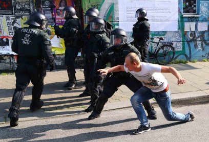 Protestas por la cumbre del G20 en Hamburgo, Alemania