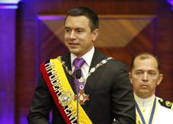 Daniel Noboa ratifica a la mayoría de su gabinete ministerial.