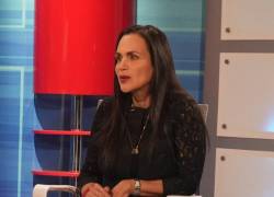 Fotografía de archivo de la ministra de Ambiente y Energía Inés Manzano, en los estudios de TC Televisión, el pasado 26 de noviembre.