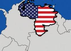 Imagen difundida en la cuenta de Truth Social del presidente de EE.UU., Donald Trump, de un mapa de Venezuela con la bandera de Estados Unidos y un texto que la identifica como el estado 51.