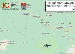 Temblor en Guayas se sintió en varias localidades.