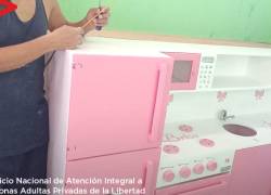 El SNAI difundió la conmovedora historia de un padre que construyó una cocina de juguete para su hija.