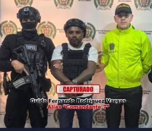 Guido Fernando Rodríguez Vargas, alias ‘Comandante 7’.