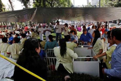 La ayuda no cesa en México tras el segundo terremoto en menos de un mes