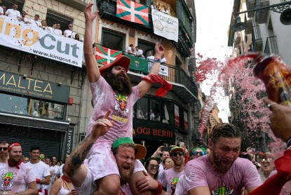 Inician las fiestas de San Fermín 2017 en Pamplona