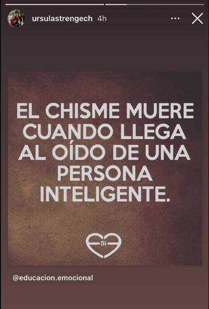 $!Úrsula Strenge responde ante comentarios de su nueva situación sentimental