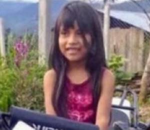 Fotografía que muestra a Sandy Fernanda Tseman Shakaim, de 7 años.