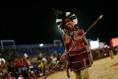El colorido de los primeros Juegos Mundiales Indígenas de la historia