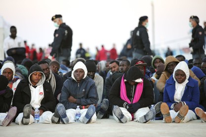 Los inmigrantes del Mediterráneo