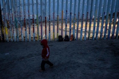 Los rastros de la caravana de migrantes en Tijuana