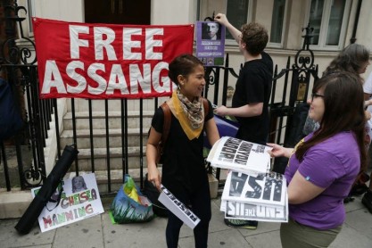 Assange: cuatro años refugiado en la embajada de Ecuador