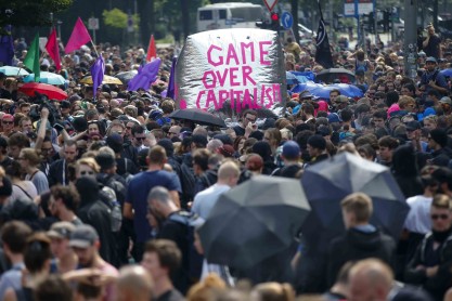 Protestas por la cumbre del G20 en Hamburgo, Alemania