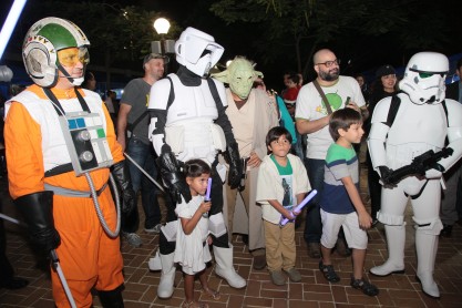 Los personajes de Star Wars se toman Guayaquil
