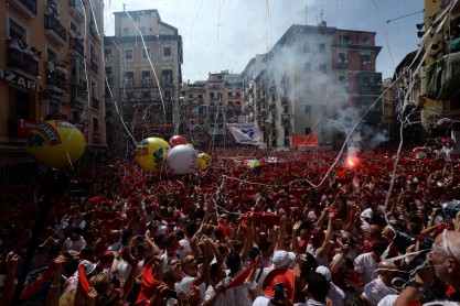 Inician las fiestas de San Fermín 2017 en Pamplona