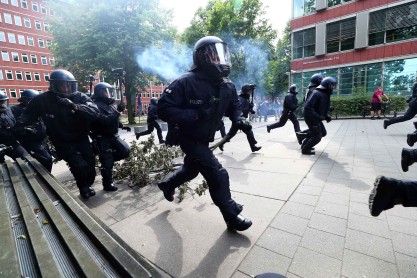 Protestas por la cumbre del G20 en Hamburgo, Alemania