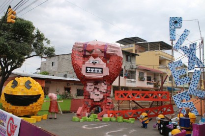 Los monigotes gigantes de Guayaquil