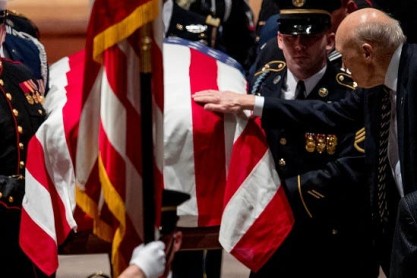Duelo estadounidense por funeral de George H.W. Bush