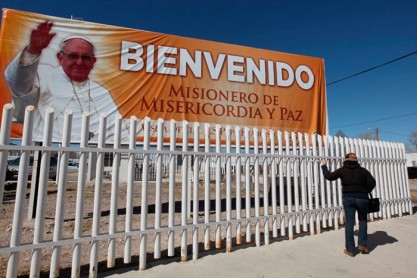 Francisco visita México llevando su mensaje de paz