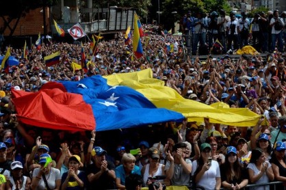 Marcha en Venezuela contra gobierno de Maduro