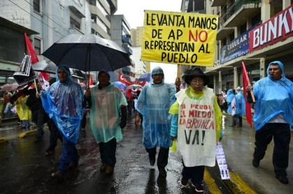 Movilización 19M en Quito