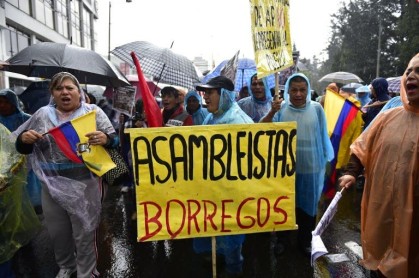 Movilización 19M en Quito