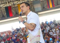 Daniel Noboa habló sobre denuncias a quienes presionen a agricultores para salir a protestar.