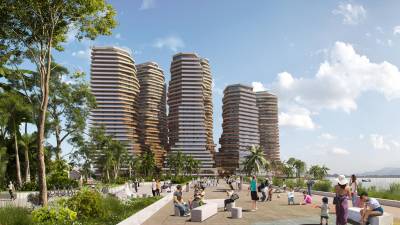 Edificios altos y modernos se construyen en el Ecuador Edificios altos y modernos se construyen en el Ecuador