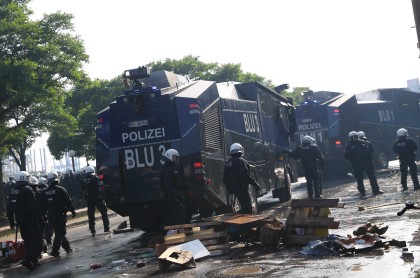 Protestas por la cumbre del G20 en Hamburgo, Alemania