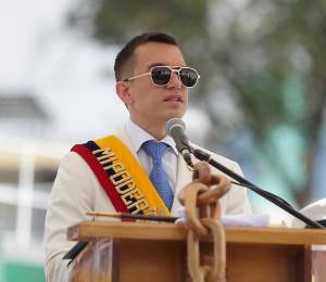 “A los que siguen haciendo cuentas, les tenemos noticias”, manifestó Daniel Noboa.