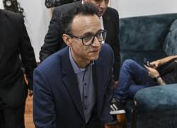 Fotografía de archivo del periodista y excandidato presidencial en reemplazo de Fernando Villavicencio por el movimiento Construye, Christian Zurita.