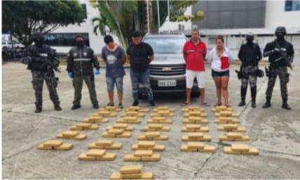 $!Golpe al narco: Incautan más de 6 toneladas en Puerto de Guayaquil y desarticulan red narcodelictiva en Manabí