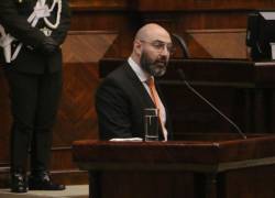 Fotografía que muestra al titular de la Judicatura, Mario Godoy, en una comparecencia previa ante la Asamblea, en enero de este año.