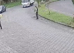 Ciudadano violento se encontraba amenazando con un machete a moradores del sector Turubamba,