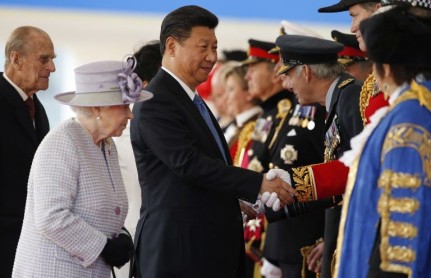 Visita del presidente chino Xi Jinping a Reino Unido