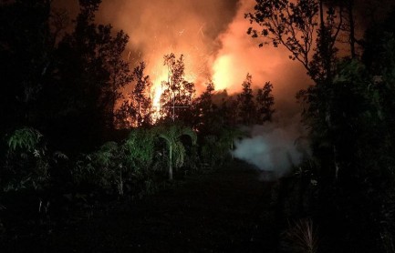 Erupción del volcán Kilauea causa daños en Hawái