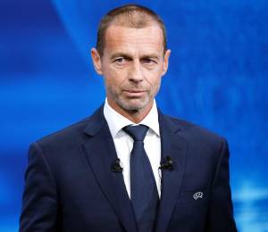 Aleksander Ceferin presidente de la UEFA.