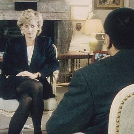 $!Imagen de la princesa Diana durante la entrevista realizada para la BBC.