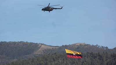 Un helic&oacute;ptero del Ej&eacute;rcito se accidenta en Pastaza