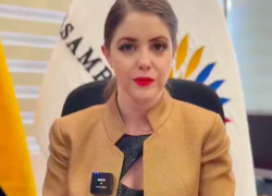Mónica Palacios acusada por indisciplina en la Asamblea Nacional.