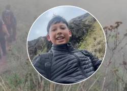 Lucas Campaña fue hallado con vida.