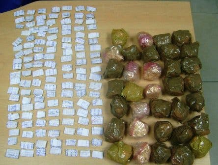 Policía desarticula supuesta banda dedicada al tráfico interno de drogas en El Triunfo