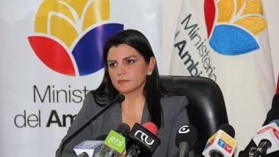Lorena Tapia deja el Ministerio de Ambiente